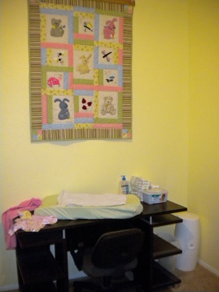 09 quilt changing table
