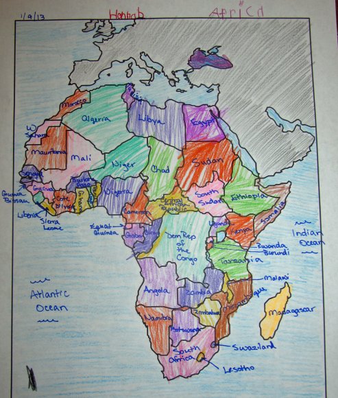 05 africa map