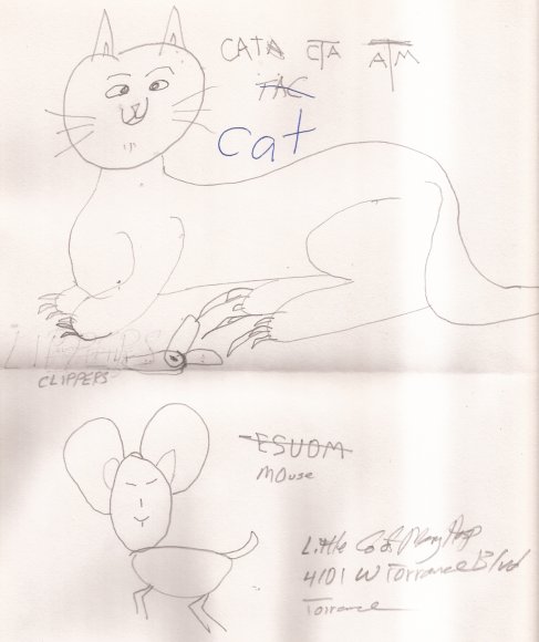 cat and mouse by pawpaw