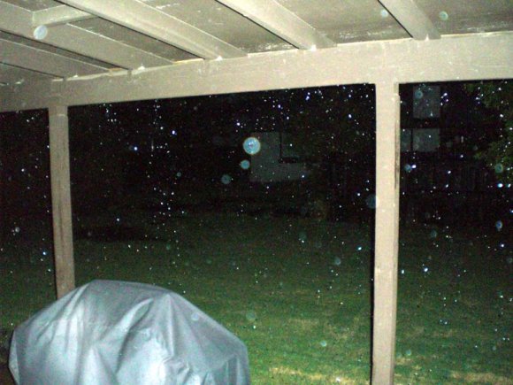rain backyard