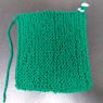 first knitting project hannah