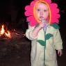 26 violet and glow stick