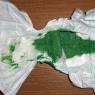 green poo