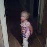 13 hannah wearing nates sock