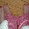 hannah first pedi