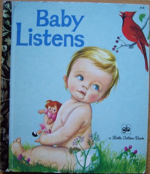 baby listens