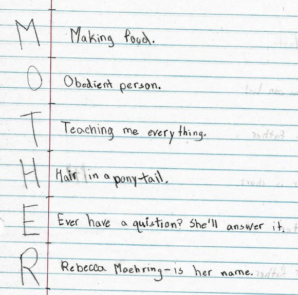 27 mother poem