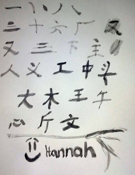 25 caligraphy