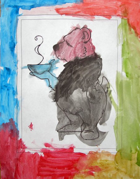 41 3 bears painting