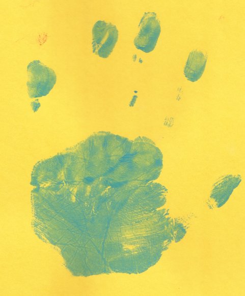 mothers day handprint