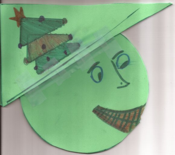 64 christmas tree hat