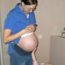 belly 39wks hannah
