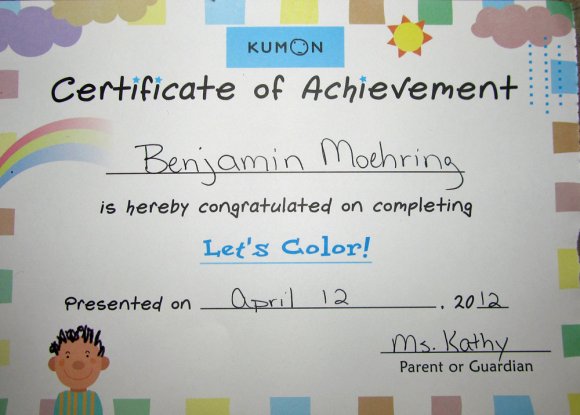 01 certificate