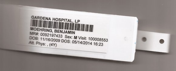 00 wristband
