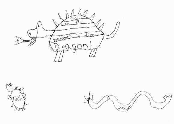 20 dragon shape poem