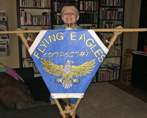 21 benjamin patrol flag