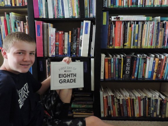 08 benjamin first day 8th grade