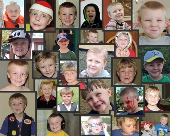 10 benjamin 8 yr collage