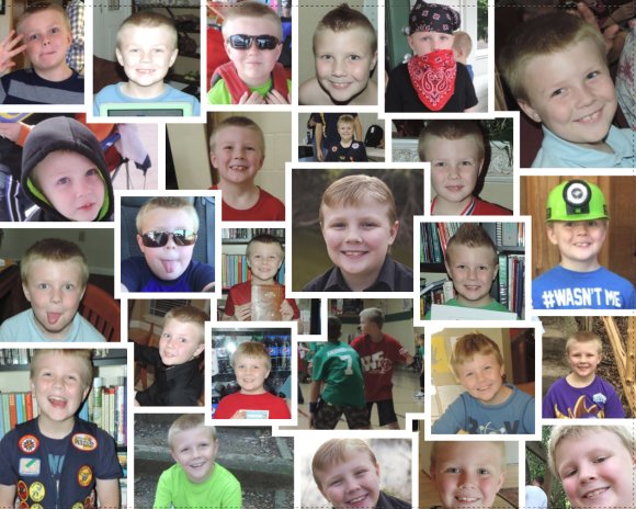 11 benjamin 9 yr collage