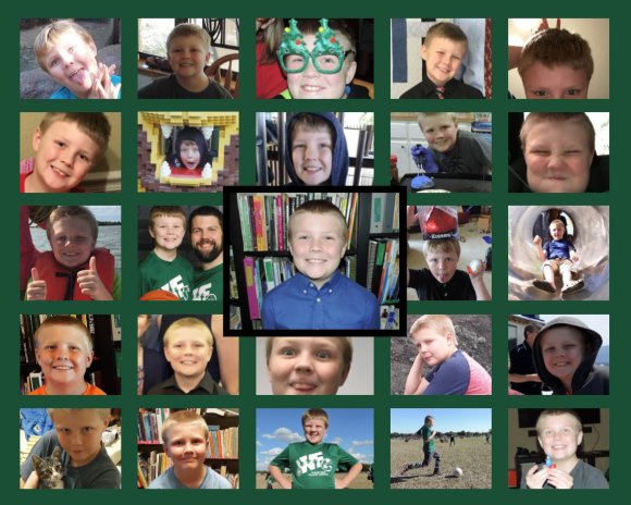 12 benjamin 10 yr collage