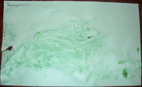 pudding painting