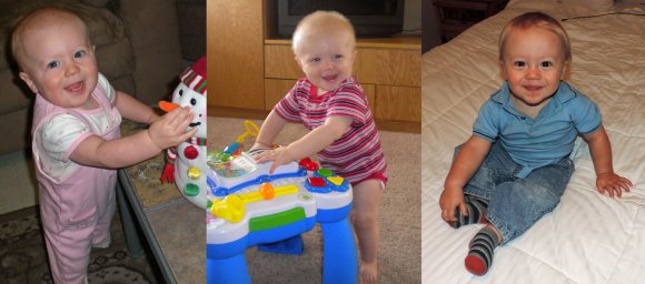 sibling compare 9 mo