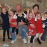 grandkids - hannah lilly donald benjain rhiley carol lydia james reindeer