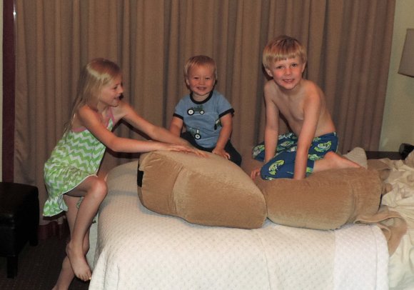 pillow hannah joel benjamin