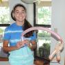 46 1st place audrey fishing pole