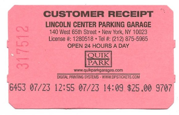 00 parking ticket