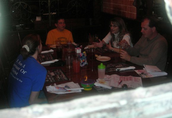 spaghetti factory becca aj diana carl