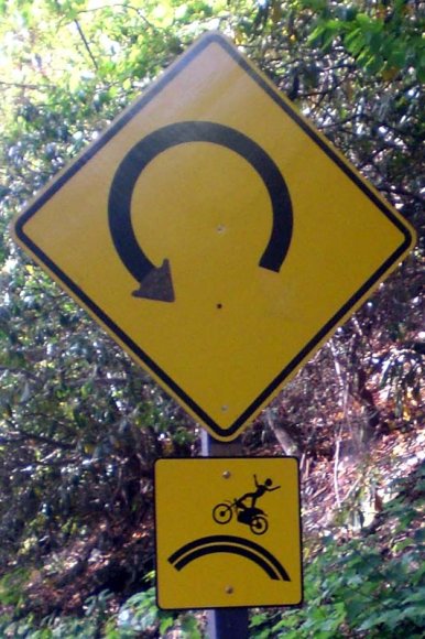 blue ridge pkwy 40 funny sign